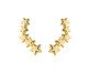 Brinco Ear Cuff Estrelas Folheado em Ouro 18k, gold | WestwingNow
