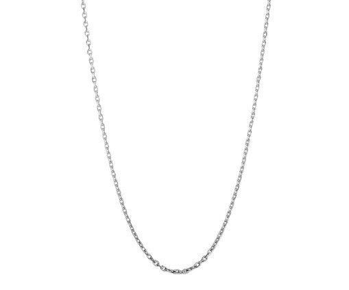 Correntinha Delicada Banho Ródio Branco, silver or metallic | WestwingNow