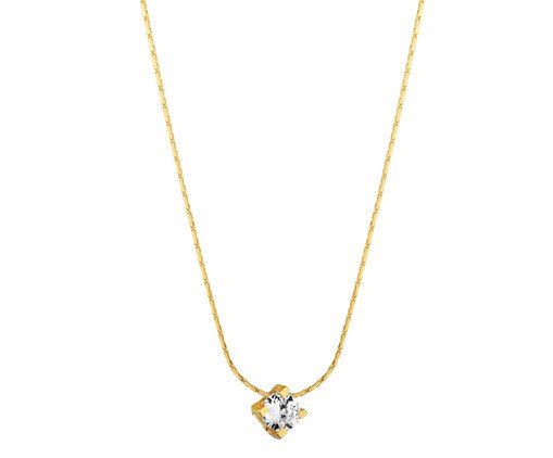 Colar Ponto de Luz Banho Ouro 18k, gold | WestwingNow