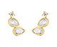 Brinco Ear Cuff Delicado Zircônia Folheado a Ouro 18k, gold | WestwingNow