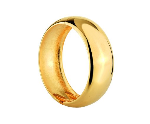 Bracelete Clássico Dourado Elegante Banho de Ouro 18k, gold | WestwingNow