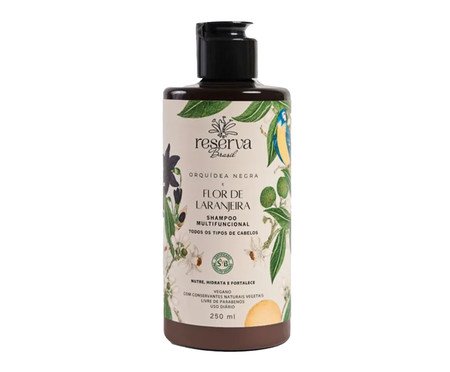 Shampoo Multifuncional Vegano Orquídea Negra e Flor de Laranjeira | Westwing