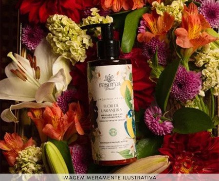 Máscara Capilar Vegana Multifuncional Orquídea Negra e Flor de Laranjeira | Westwing
