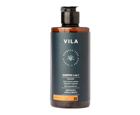 Shampoo Multifuncional Masculino Cabelo e Barba Vila | Westwing