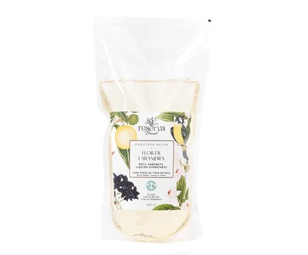 Refil Sabonete Líquido Vegano Hidratante Orquídea Negra e Flor de Laranjeira | Westwing