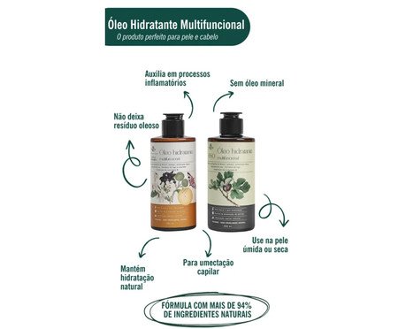 Óleo Hidratante Multifuncional Vegano Orquídea Negra e Flor de Laranjeira | Westwing