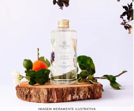 Refil Difusor de Aromas Vegano Orquídea Negra e Flor de Laranjeira | Westwing
