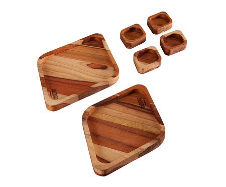 Jogo com 6 Petisqueiras Diamond Set | Westwing