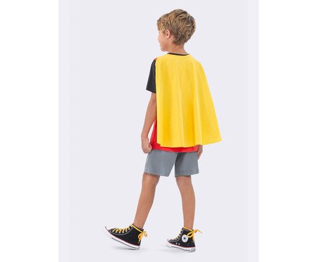Pijama Manga Curta Infantil Masculino Robin - 10 | Westwing