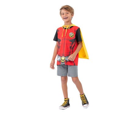 Pijama Manga Curta Infantil Masculino Robin - 10 | Westwing