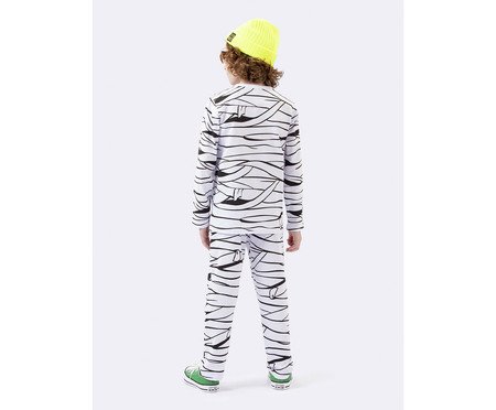 Pijama Manga Longa Múmia Brilha No Escuro - 2 | Westwing