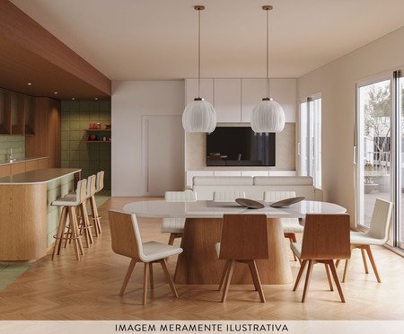 Mesa Caruaru Chocolate e Off White | Westwing