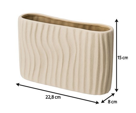 Vaso Cerêmico Relevos Fendi | Westwing