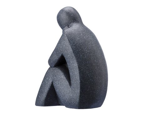 Escultura Reflexão Preto | Westwing