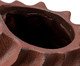 Vaso Cerêmico Chamas Marrom, Marrom | WestwingNow