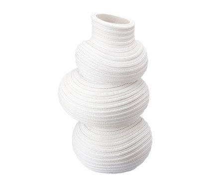 Vaso Cerêmico Balls Branco | Westwing