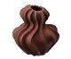 Vaso Cerêmico Ondas marrom, Marrom | WestwingNow