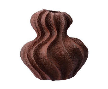 Vaso Cerêmico Ondas marrom | Westwing