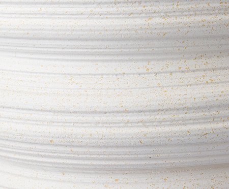 Vaso Cerêmico Redemoinho Branco | Westwing