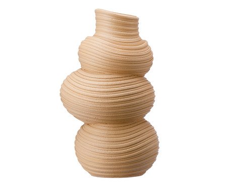 Vaso Cerêmico Balls Bege | Westwing