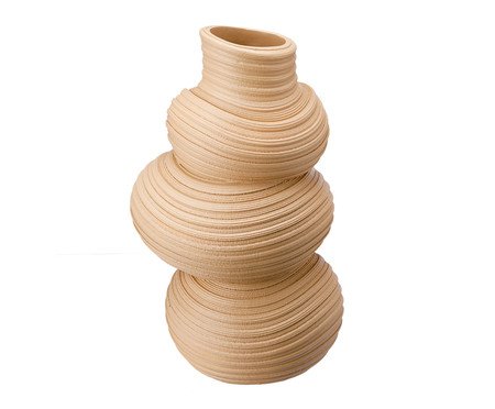 Vaso Cerêmico Balls Bege | Westwing