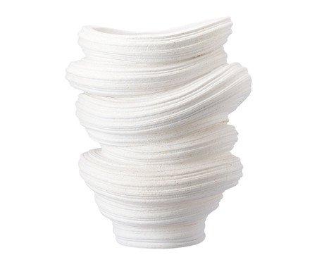 Vaso Cerêmico Elos Branco | Westwing