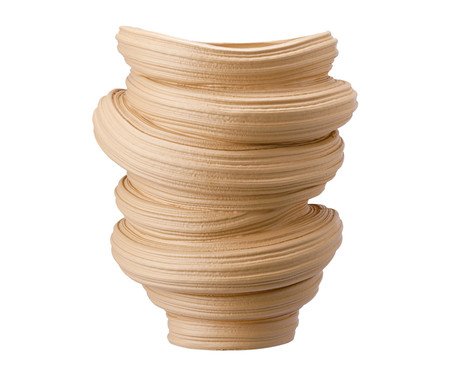 Vaso Cerêmico Elos Bege | Westwing
