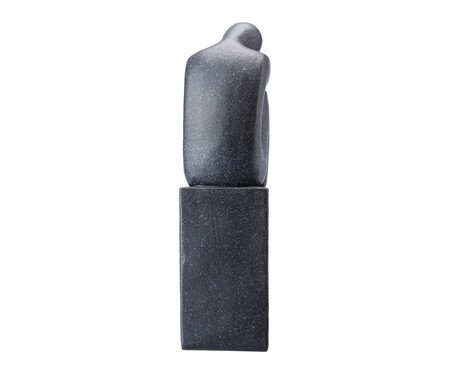 Escultura Solidão Preto | Westwing