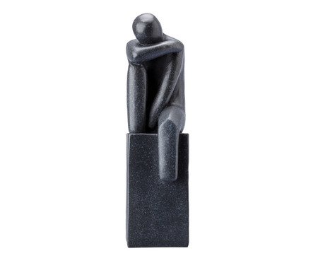 Escultura Solidão Preto | Westwing