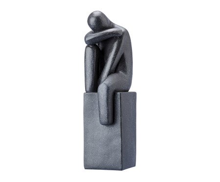 Escultura Solidão Preto | Westwing