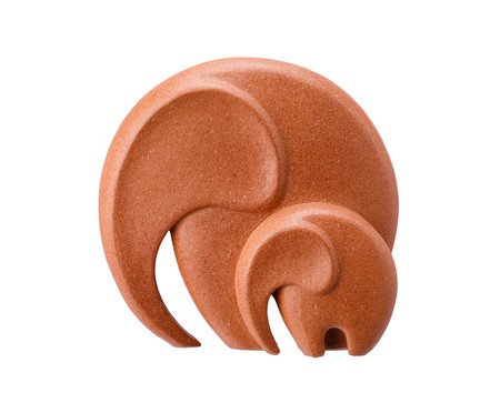 Escultura Elefantes Terracota | Westwing