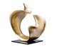 Escultura Ostra Dourada, Dourado | WestwingNow