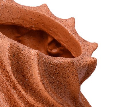 Vaso Cerêmico Ciclone Terracota | Westwing
