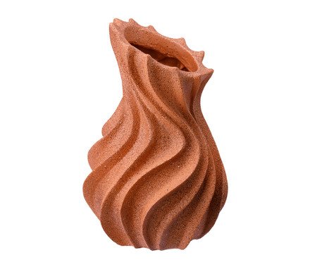 Vaso Cerêmico Ciclone Terracota | Westwing