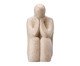 Escultura Reflexão Bege, Bege | WestwingNow
