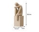Escultura Solidão Bege, Bege | WestwingNow