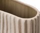 Vaso Cerêmico Listras Fendi, Bege | WestwingNow