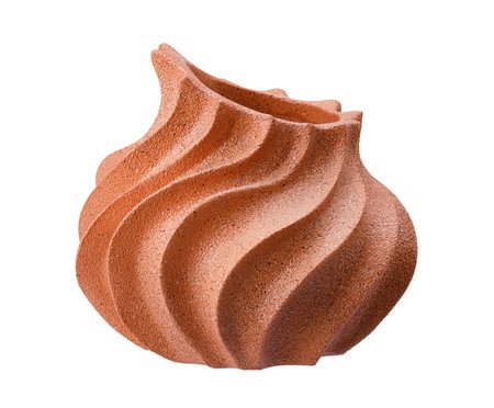 Vaso Cerêmico Chamas Terracota | Westwing