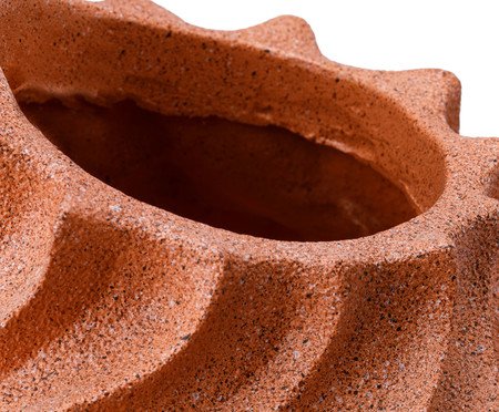 Vaso Cerêmico Chamas Terracota | Westwing