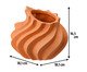 Vaso Cerêmico Chamas Terracota, Marrom | WestwingNow