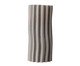 Vaso Cerêmico Redondo Listras Fendi, Bege | WestwingNow