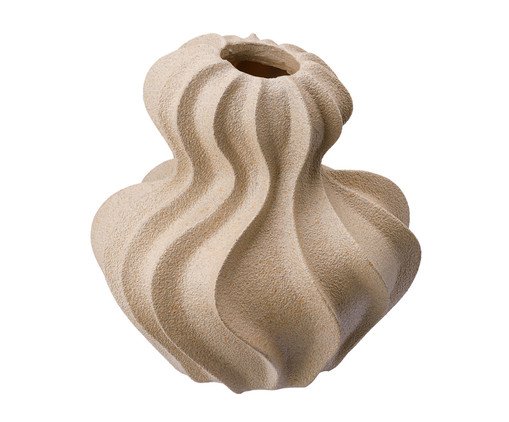 Vaso Cerêmico Ondas Bege, Bege | WestwingNow