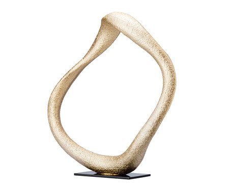 Escultura Anel Dourada | Westwing