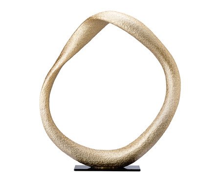 Escultura Anel Dourada | Westwing