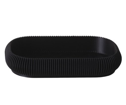 Porta Treco Retagular Preto, black | WestwingNow