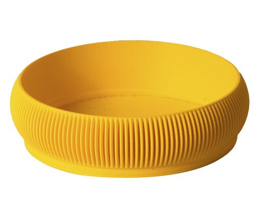 Porta Treco Redondo Amarelo, yellow | WestwingNow