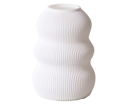 Vaso Ondas Filetado Branco, white | WestwingNow