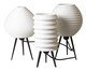 Coleção de Luminárias Japonesas Base Preta, white | WestwingNow