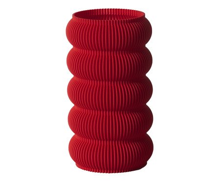 Vaso Argolas Vermelho | Westwing