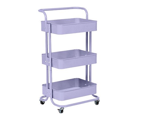 Carrinho Organizador Berlim Lilás, lilac | WestwingNow